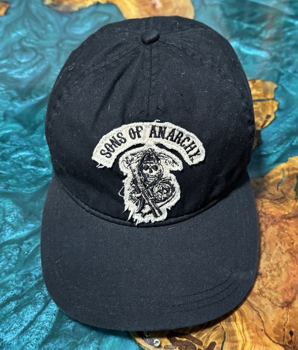 Sons of Anarchy Motorcycle Club Grim Reaper Baseball Hat One Size SOA